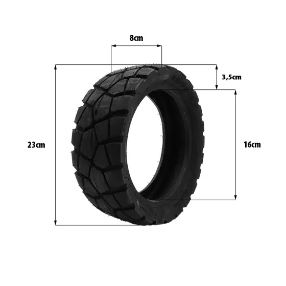Pneu 80/50-6,5 tubeless Dualtron Victor 2025 (10x3-6.5)