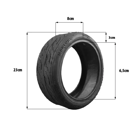 Pneu 10X2.70-6.5 Speedway 5 Dt3 renforcé tubeless
