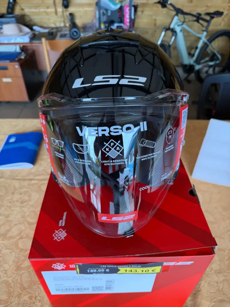 Casque LS2  Verso II Noir